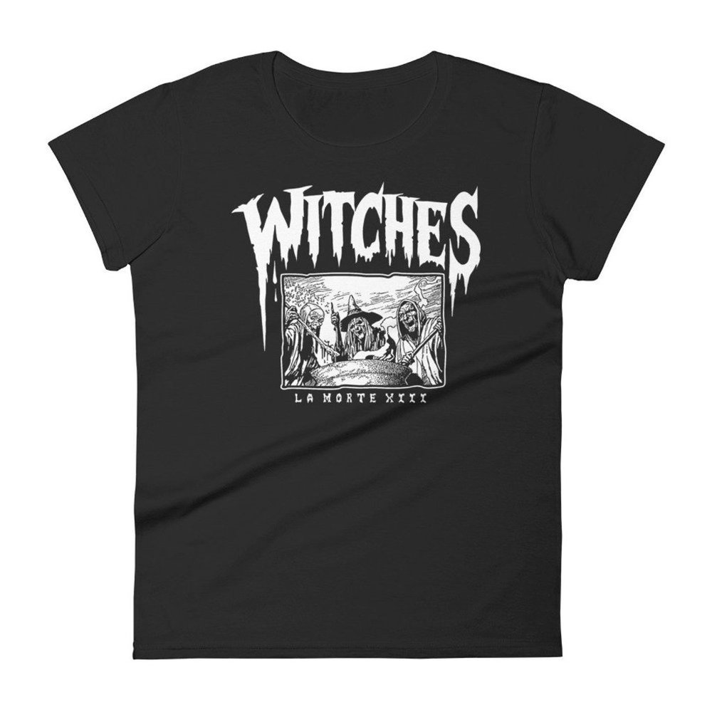 LaMorteXIII WITCHES Ladies Cut T-Shirt SZ: M | Hollyween